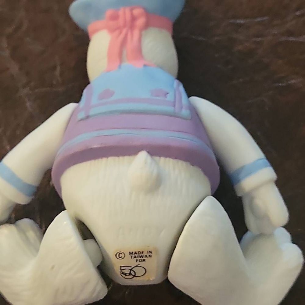 Department 56 Vintage 1984 Jointed Andy Mandy Easter Bunny‎ Rabbit Bisque in box - Picture 14 of 16